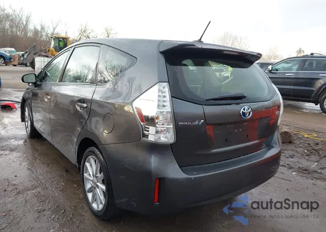 2014 Toyota Prius V Five из США, поврежденный, VIN JTDZN3EU9E3334622